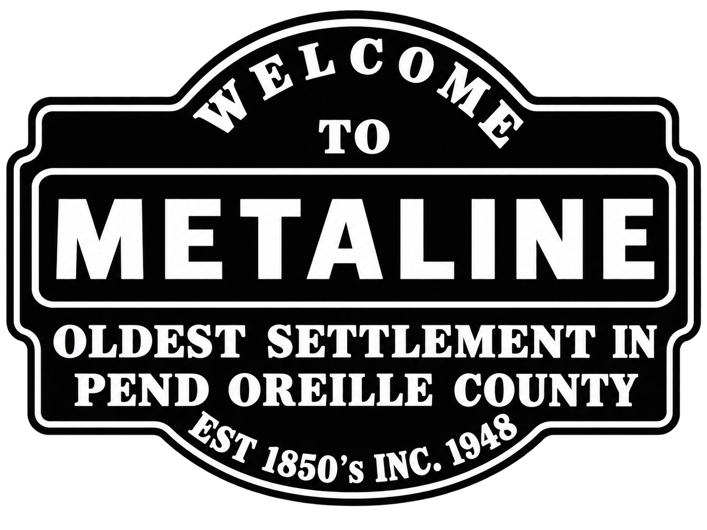 Historical image associated with Town of Metaline