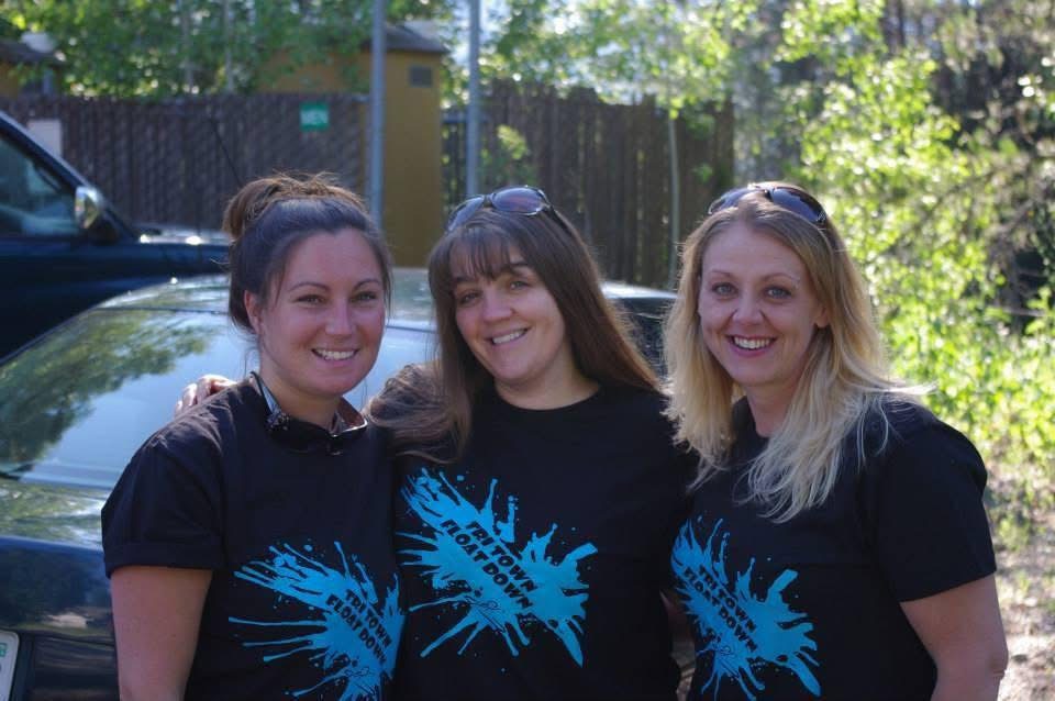 Tri Town Events volunteers at a community event